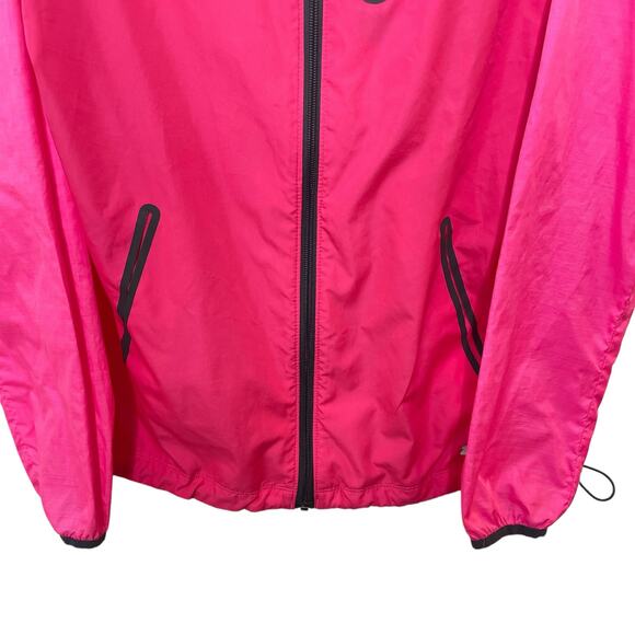 UA Under Armour Women’s Qualifier Woven Jacket Pink Lightweight Running Size M - Picture 3 of 9